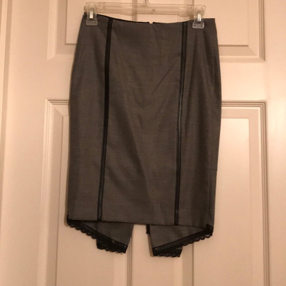 Bebe Gray pencil skirt